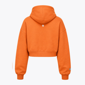 Osaka Women Cropped Hoodie - Logo | True Orange