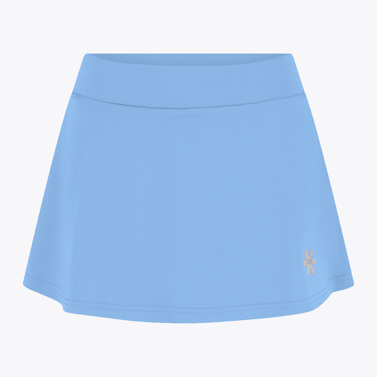Osaka Women Floucy Active Skort Silver Lake Blue | #Silver-Lake-Blue | Front of Skort