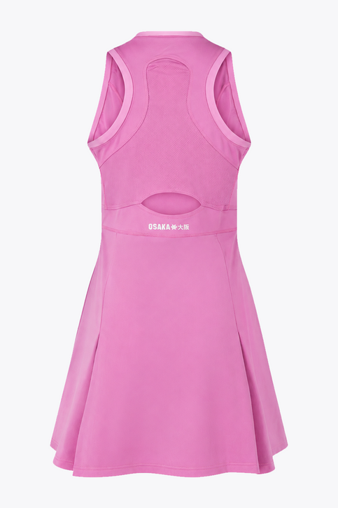 Osaka World Floucy Dress Rose Bud | #RoseBud | Front of dress