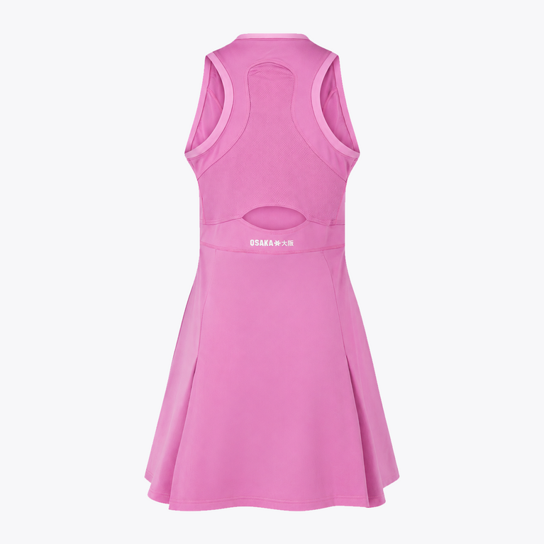 Osaka World Floucy Dress Rose Bud | #RoseBud | Back of dress