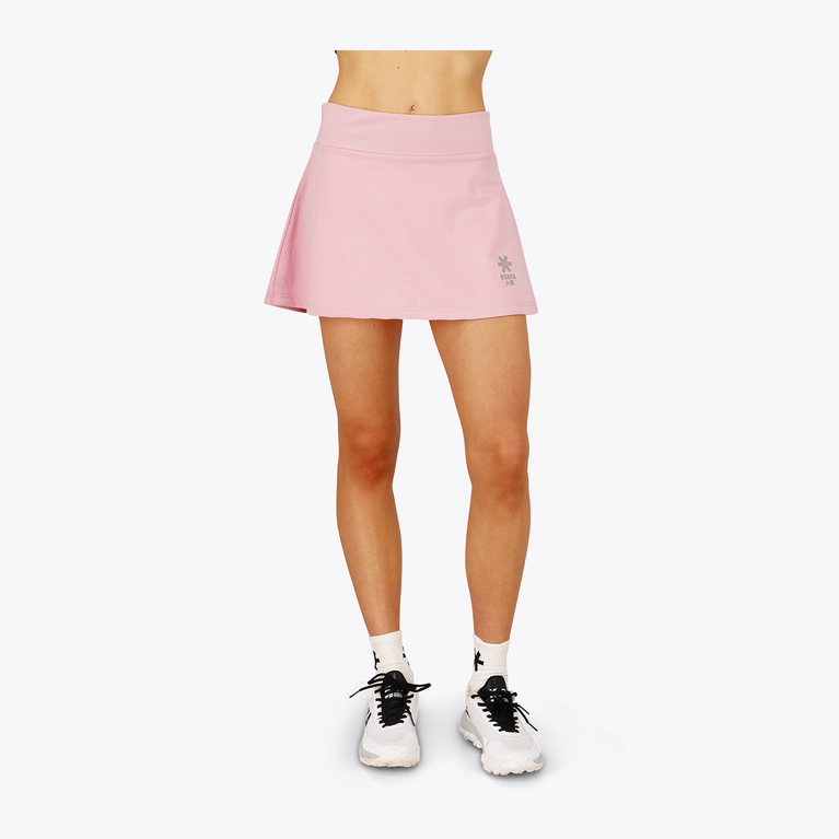 Osaka World Women Floucy Active Skort Fondant Pink | #Fondant-Pink | Waist of model