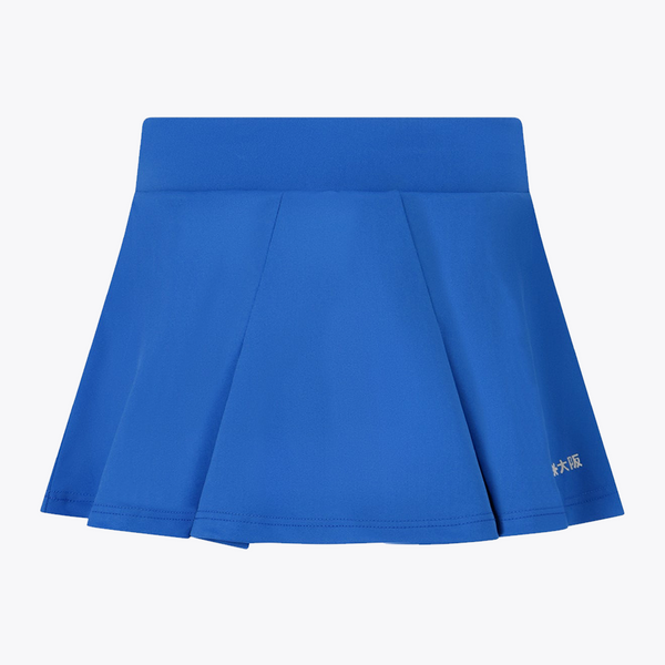 Osaka World Women Floucy Active Skort Princess Blue | #Princess-Blue | Back of skort