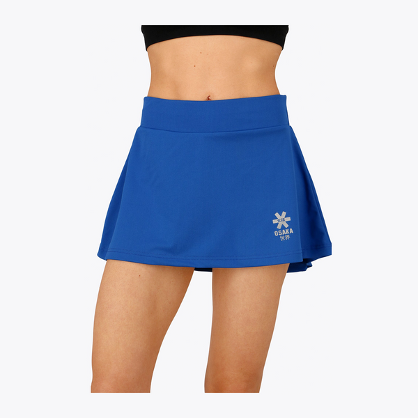 Osaka World Women Floucy Active Skort Princess Blue | #Princess-Blue | Skort on models waist