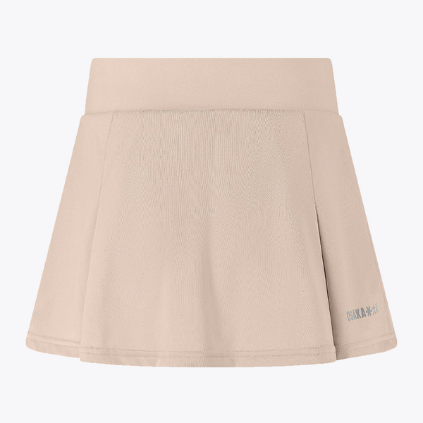 Osaka Women Floucy Active Skort Sustained Grey | #Sustained-Grey | Back of skort