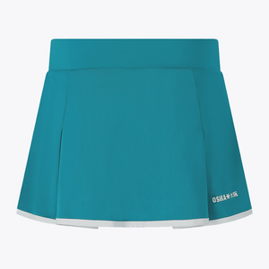 Osaka World Floucy Active Skort Transformative Teal | #Transformative-Teal | Fornt of skort
