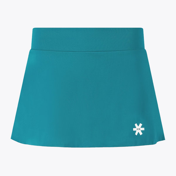 Osaka World Floucy Active Skort Transformative Teal | #Transformative-Teal | Front of skort