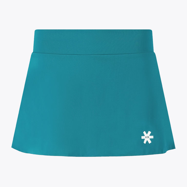 Osaka World Floucy Active Skort Transformative Teal | #Transformative-Teal | Front of skort