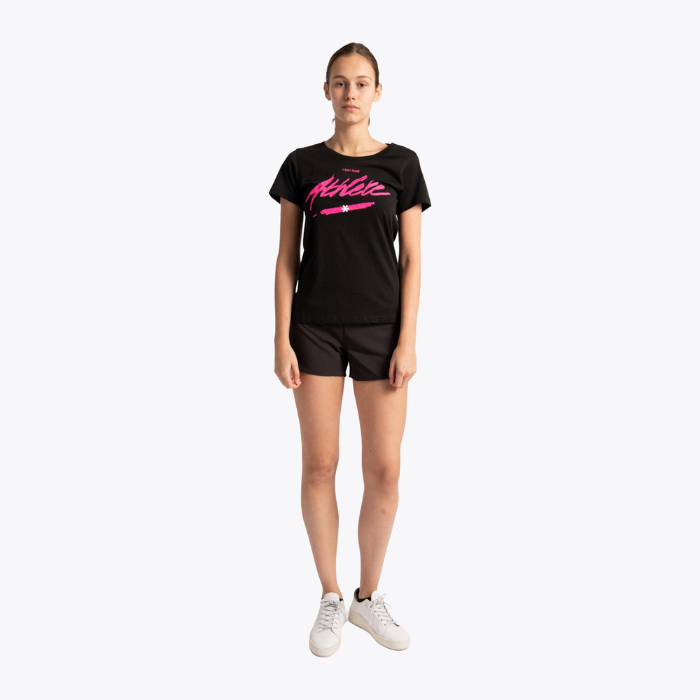 Osaka Women Training Short on model front view #Black