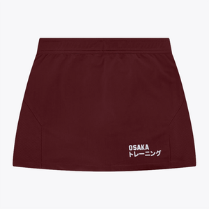 Osaka Women Training Skort #Bordeaux | back of skort 
