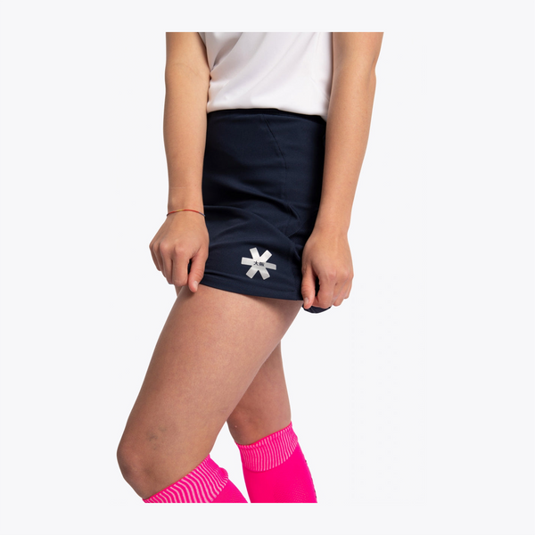 Osaka Women Training Skort #Navy | side image of model in skort