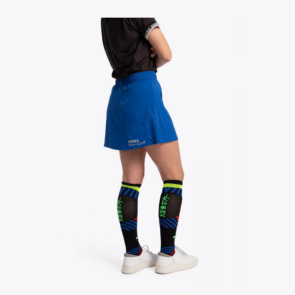 Osaka Women Training Skort #RoyalBlue | mid section of model shot from behind
