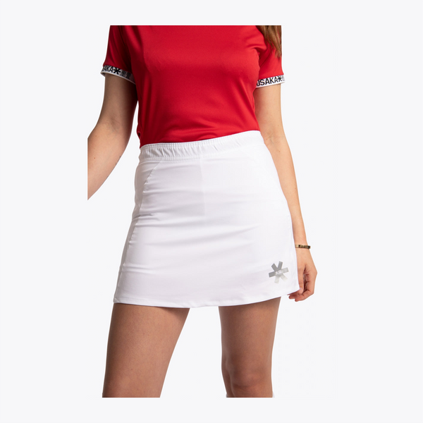 Osaka Women Training Skort #White | image of models mid section
