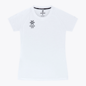 Osaka Women Training Tee red #White | Front of shirt