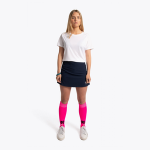 Osaka Women Training Tee red #White | front of model full body