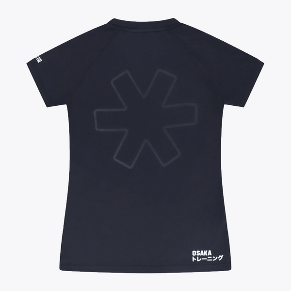 Osaka Women Training Tee red #Black | Back of shirt