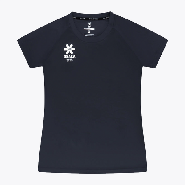 Osaka Women Training Tee red #Black | Front of shirt