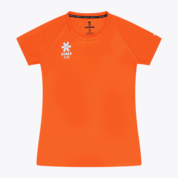 Osaka Women Training Tee red #Orange | Front of shirt