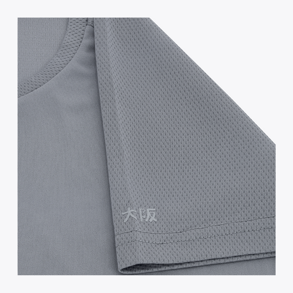 Osaka Women Training Tee red #LightGrey | Material of shirt