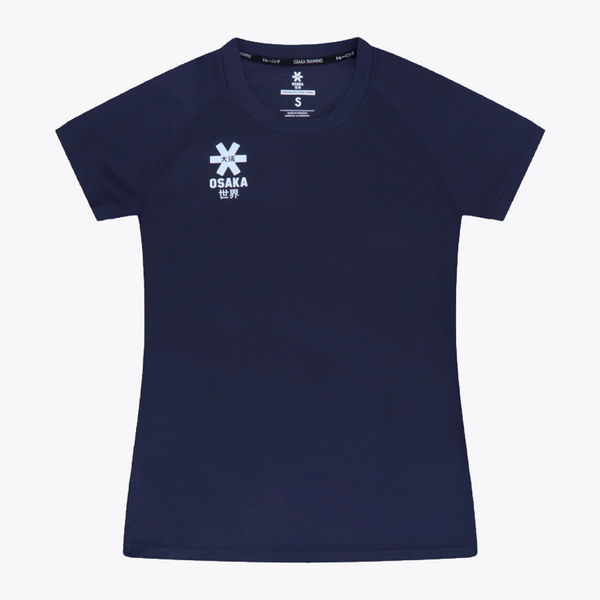 Osaka Women Training Tee red #Navy | Front of shirt
