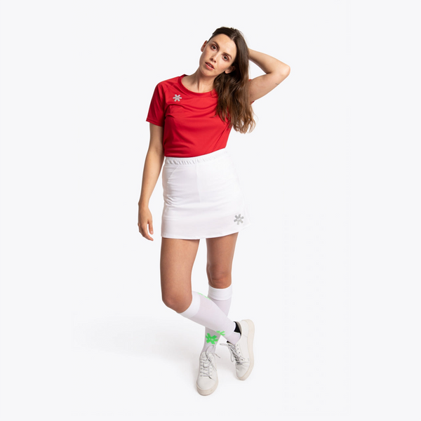 Osaka Women Training Tee red #Red | Full shot of model