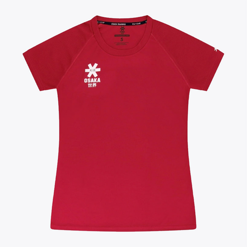 Osaka Women Training Tee red #Red | front of shirt