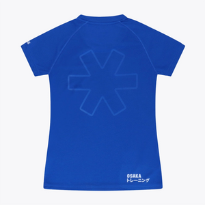 Osaka Women Training Tee red #RoyalBlue | Back of shirt
