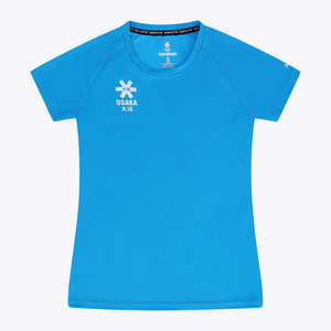 Osaka Women Training Tee red #Turquoise | Front of shirt