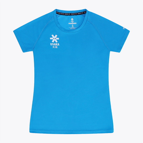 Osaka Women Training Tee red #Turquoise | Front of shirt