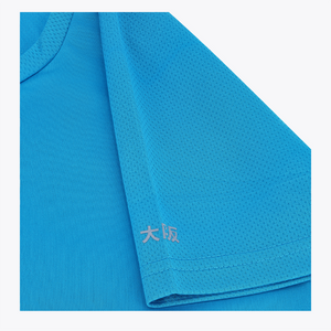 Osaka Women Training Tee red #Turquoise | Material of shirt