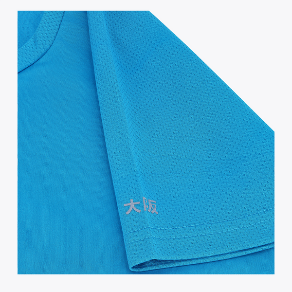Osaka Women Training Tee red #Turquoise | Material of shirt