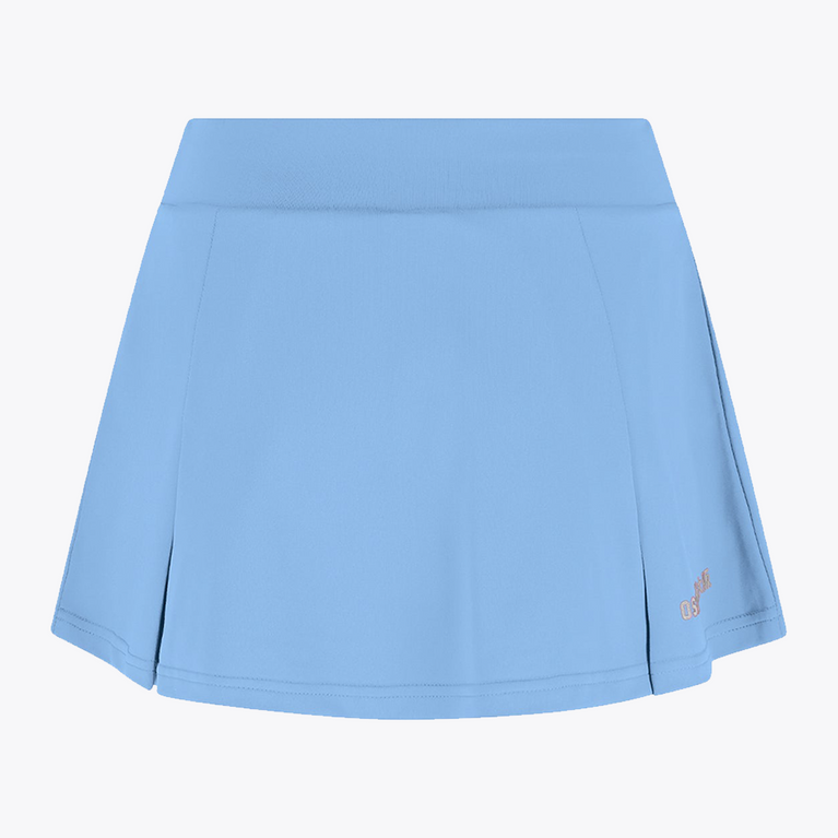 Osaka Women Floucy Active Skort Silver Lake Blue | #Silver-Lake-Blue | Back of Skort