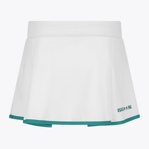 Osaka World Floucy Active Skort London White| #LondonWhite | Back of skort
