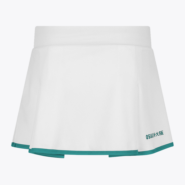 Osaka World Floucy Active Skort London White| #LondonWhite | Back of skort
