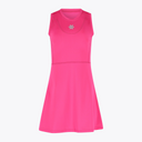 Osaka World Floucy Dress Electric Fuchsia | #ElectricFuchsia | Front of dress