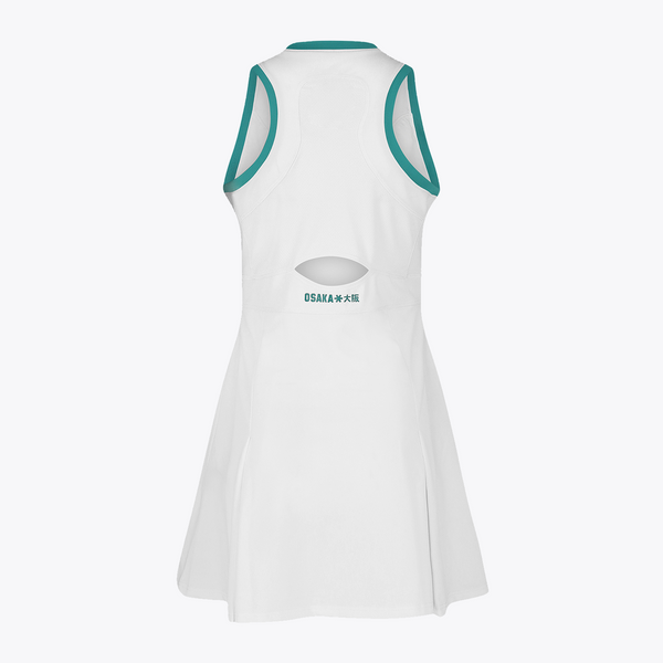 Osaka World Floucy Dress London White | #LondonWhite | Back of dress