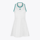 Osaka World Floucy Dress London White | #LondonWhite | Front of dress