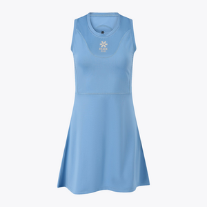 Osaka World Floucy Dress Silver Lake Blue | #SilverLakeBlue | Front of dress