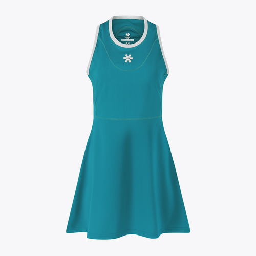 Osaka World Floucy Dress Transformative Teal | #TransformativeTeal | Front of dress