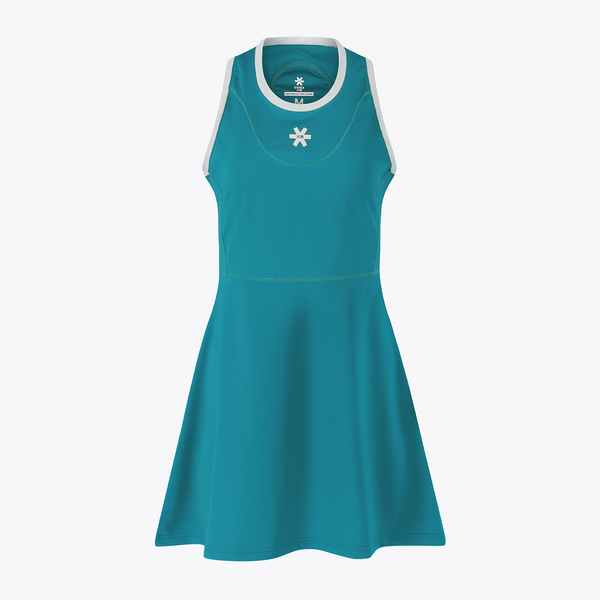 Osaka World Floucy Dress Transformative Teal | #TransformativeTeal | Front of dress