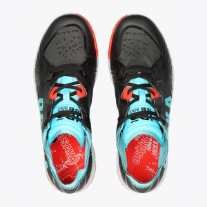 Osaka World Footwear Ido MK1 #BlackAquaBlue | Top of shoes image