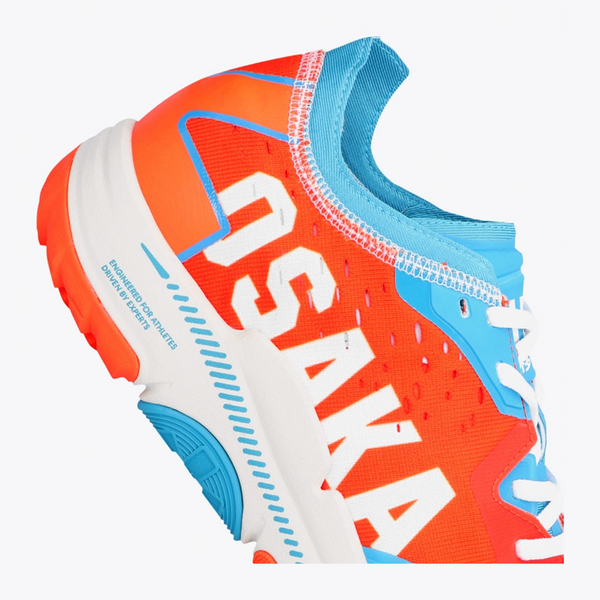Osaka World Footwear Ido MK1 #OrangeBlue | Sole of shoe image