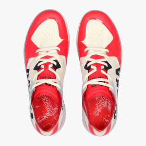 Osaka World Footwear Ido MK1 #WhiteRed | Top of shoe image