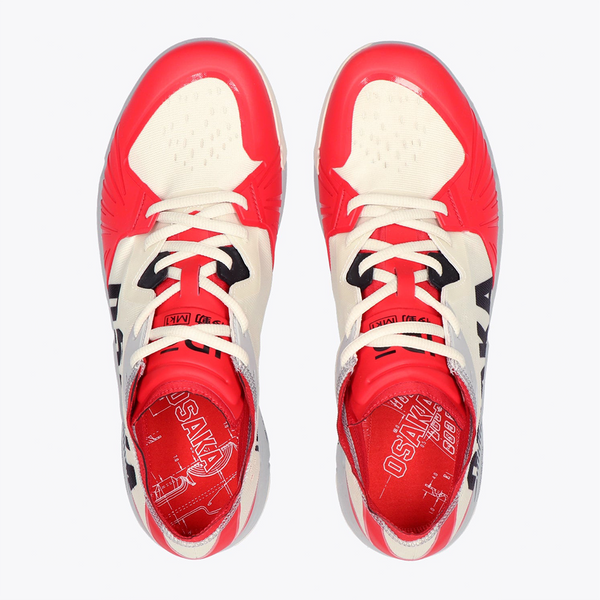 Osaka World Footwear Ido MK1 #WhiteRed | Top of shoe image