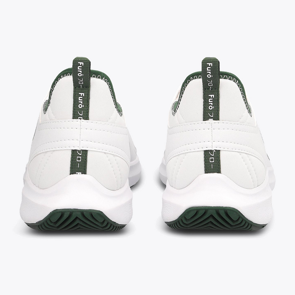 Osaka World Furo Court White Pineneedle Shoe #Pineneedle | Back of shoe