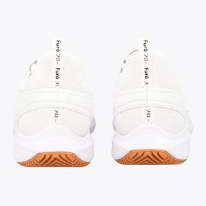 Osaka World Furo Court White Shoe #White | Heel of shoe