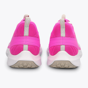 Osaka World Kids Footwear furo play estate blue #ElectricFuchsia | Heel of shoe