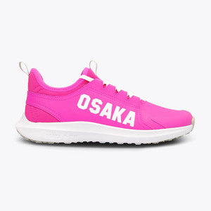 Osaka World Kids Footwear furo play estate blue #ElectricFuchsia | Side of shoe