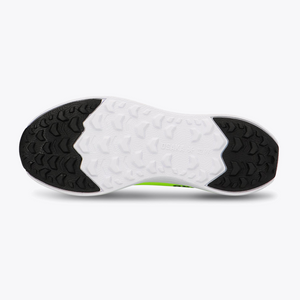 Osaka World Kids Footwear furo play estate blue #FluorescentLime | Bottom of shoe