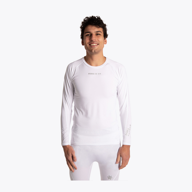 Osaka Men Baselayer Top | White
