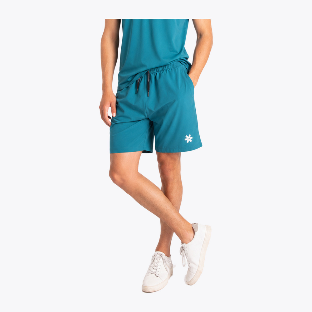 Osaka World Men Court Short 7" Transformative Teal | #Transformative Teal | Front of short